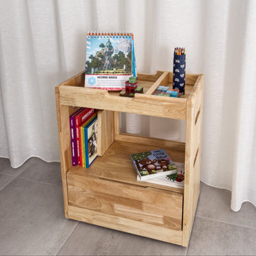 My Duckling Montessori Solid Wood Storage Cabinet