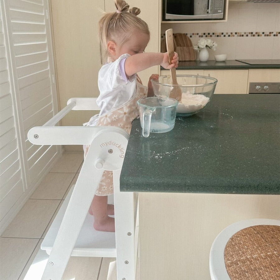 Mini Chef: My Duckling Deluxe Folding Adjustable Learning Tower set