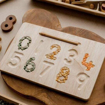 Qtoys Number tracing board