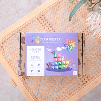 Connetix Tiles Pastel Starter Pack 64 pc