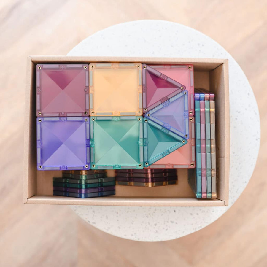 Connetix Tiles Pastel Starter Pack 64 pc