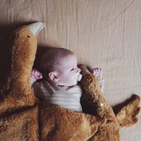 SENGER Cuddly Animal - Goose Large Rust w removable Heat/Cool Pack