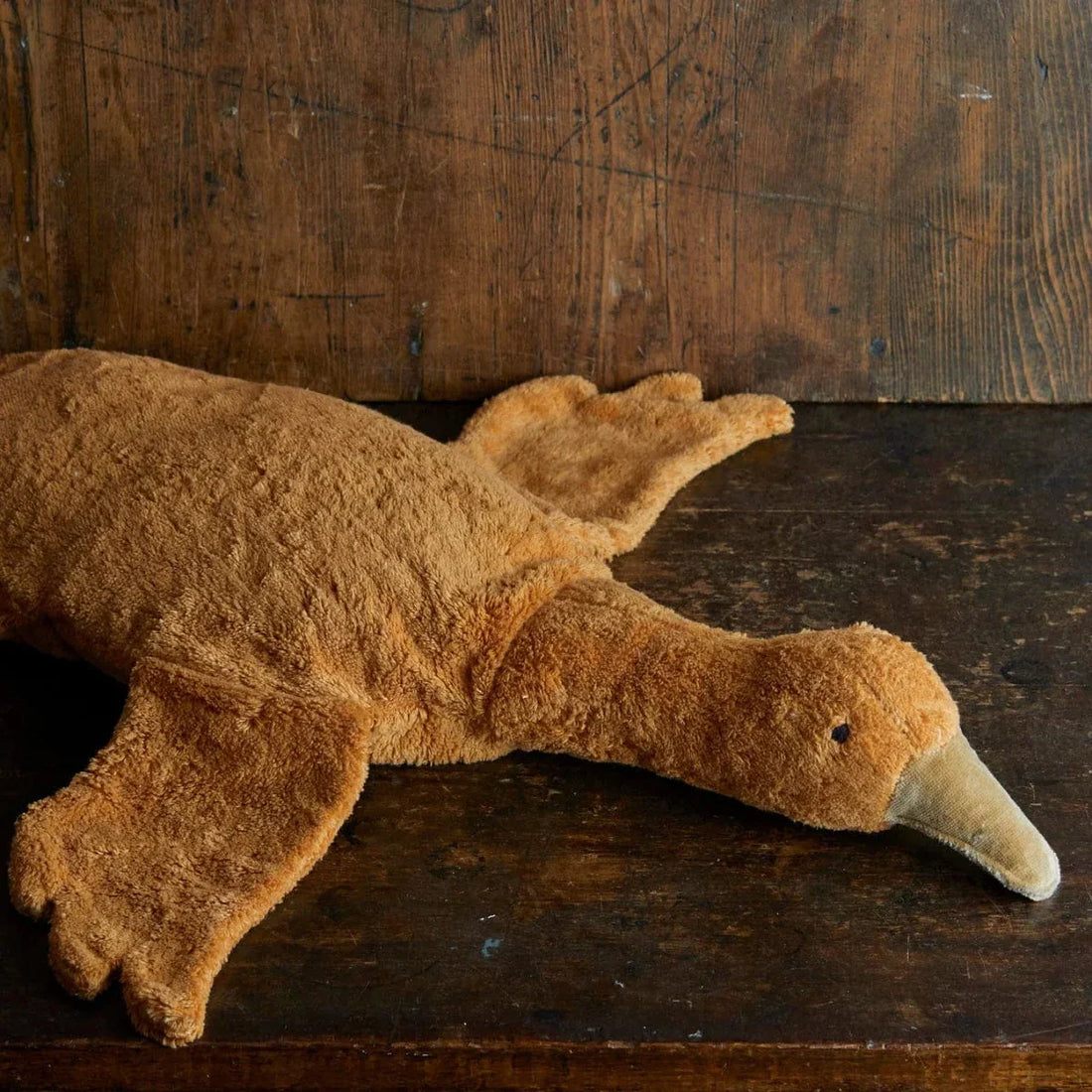 SENGER Cuddly Animal - Goose Large Rust w removable Heat/Cool Pack