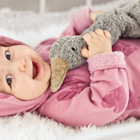 SENGER Cuddly Animal - Goose Small Grey Vegan w removable Heat/Cool Pack