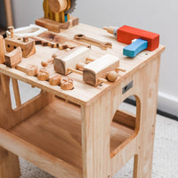 QToys Wooden Work Bench