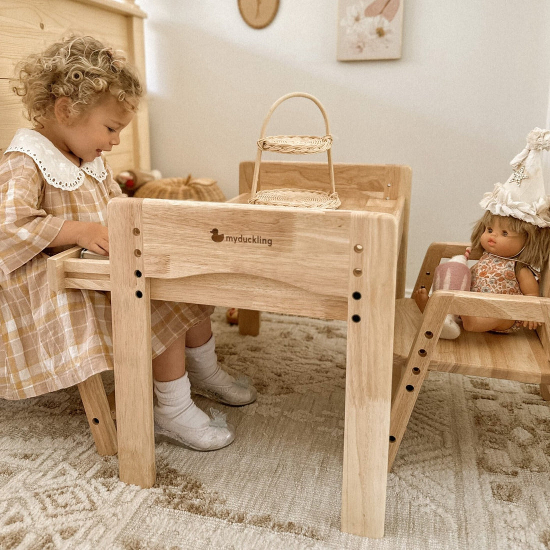 My Duckling Kids Activity Table and Chair Set - Duck