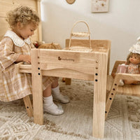 My Duckling Primary Adjustable Table and Chair Set - Duck