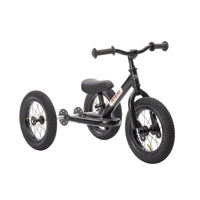 Trybike 2 in 1 Steel Balance Bike - Black