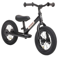 Trybike 2 in 1 Steel Balance Bike - Black