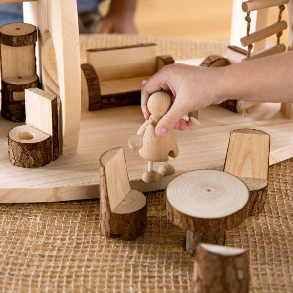 Guidecraft Woodlands Dollhouse Set